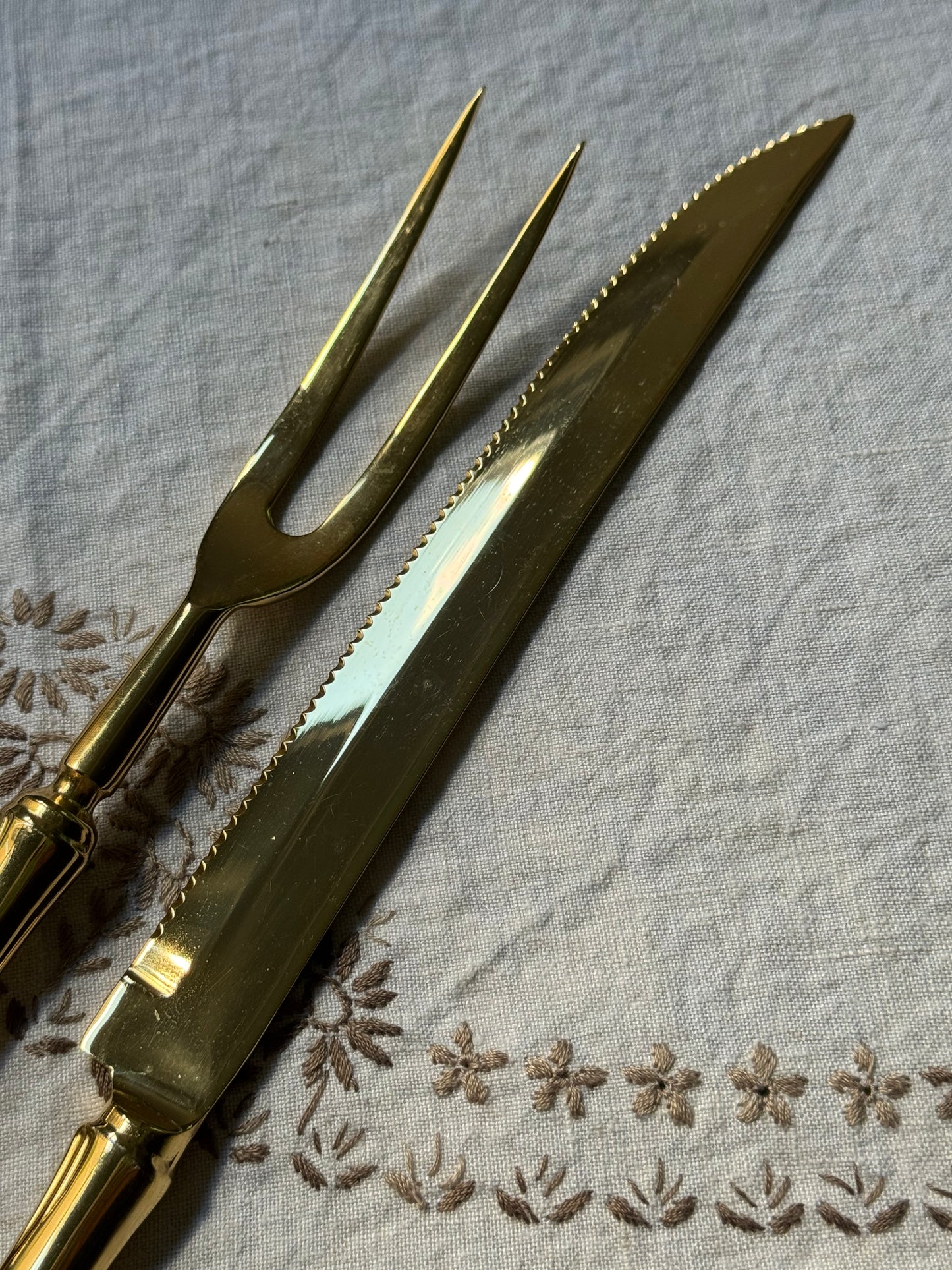 Faux Bamboo Carving Set