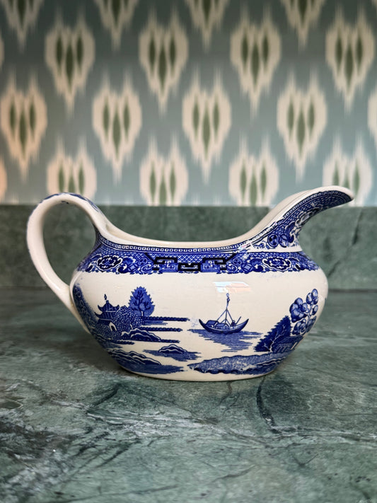 Blue Willow Gravy Boat
