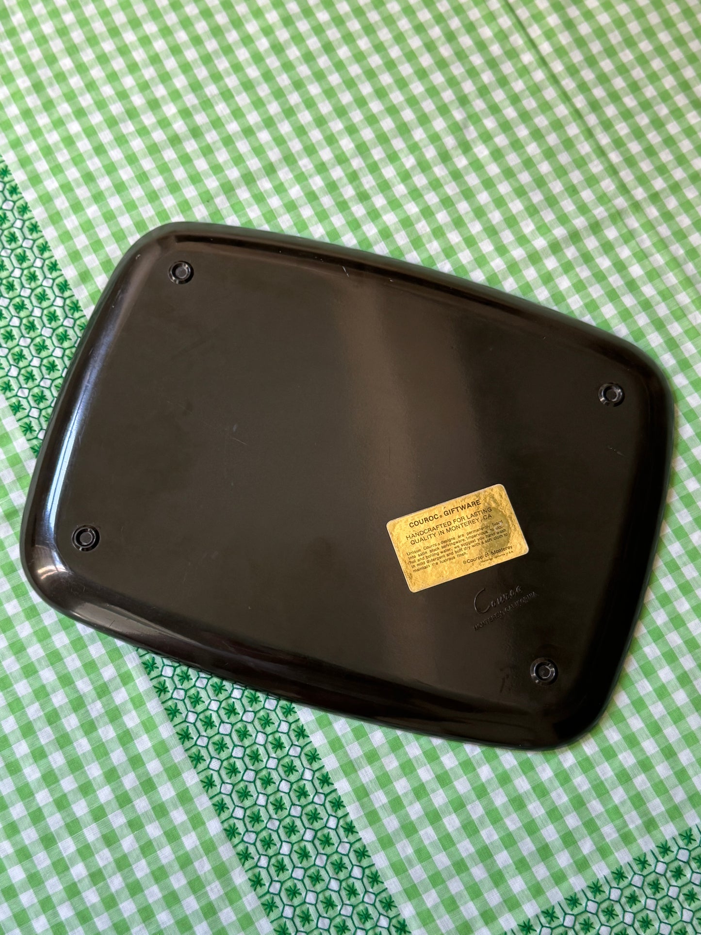 Midcentury Tennis Tray