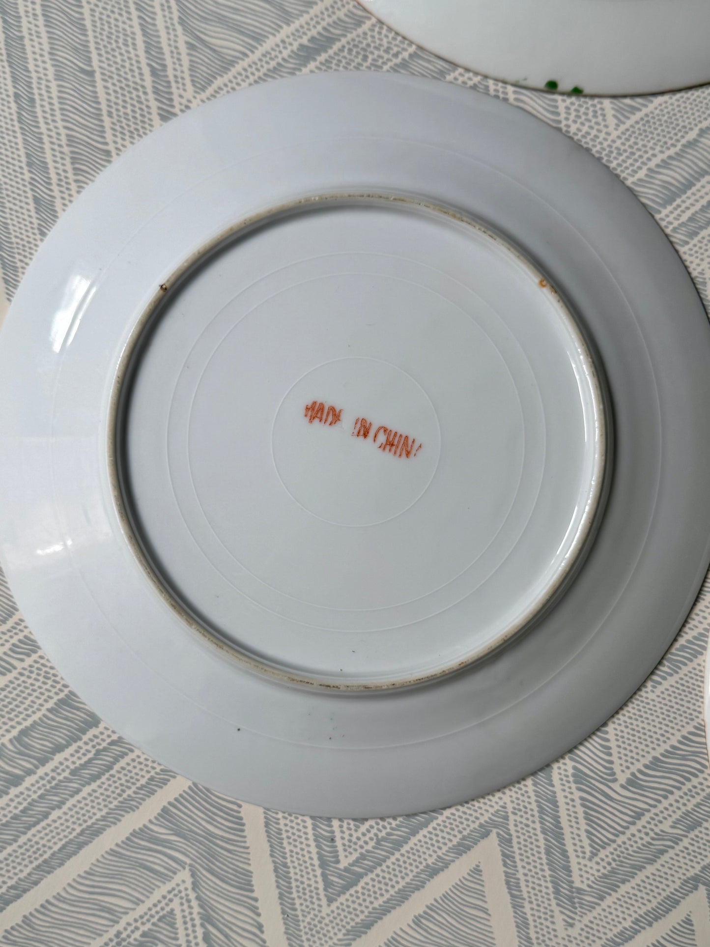 Set of 4 Famille Verte Plates