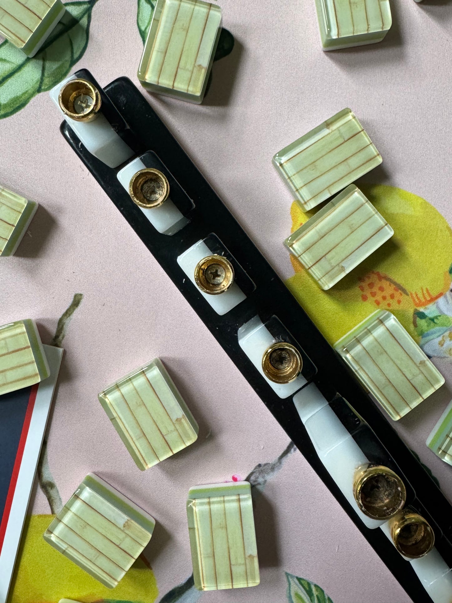 Vintage Mahjong Menorah