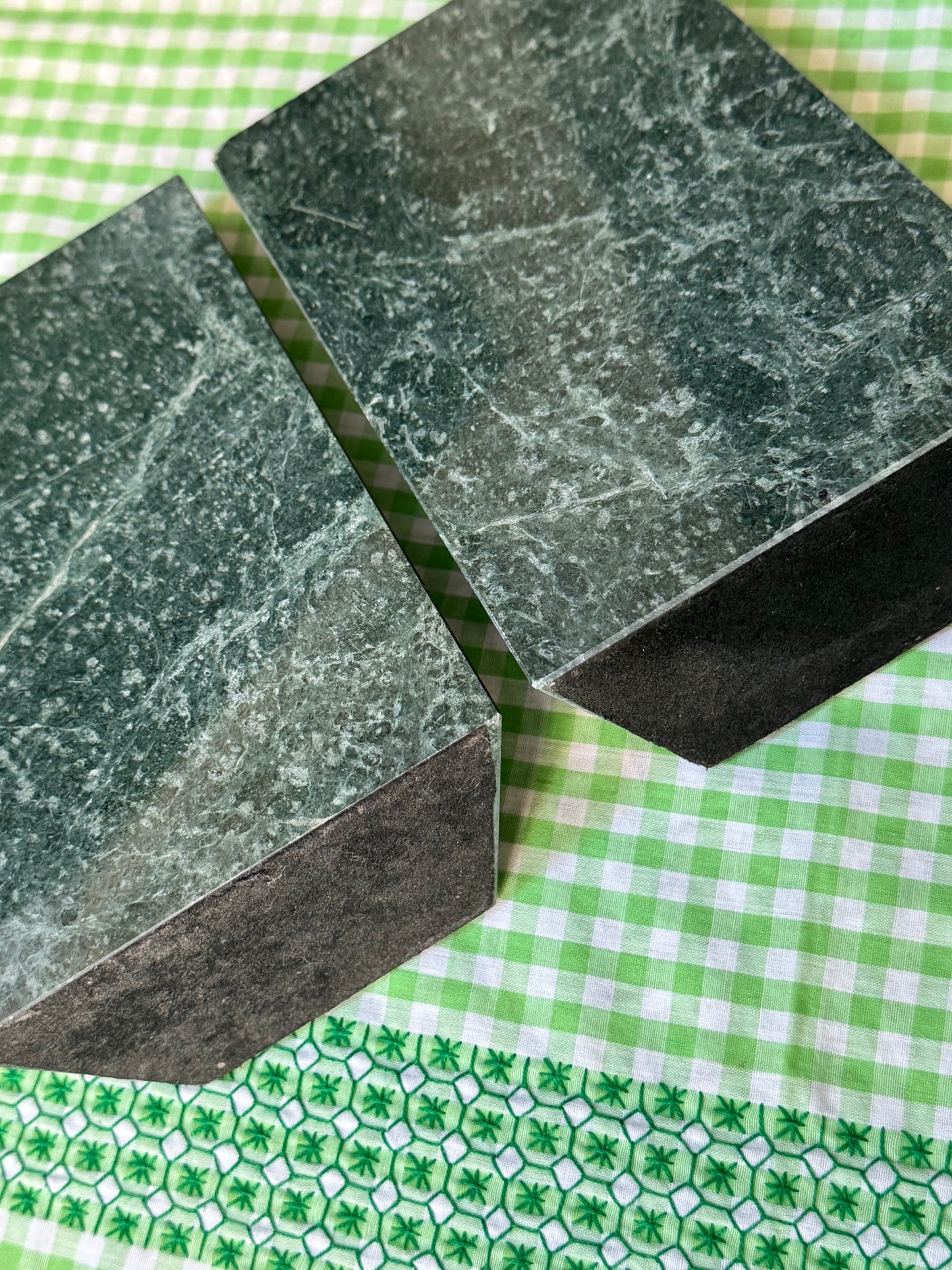 Marble Tennis Bookends