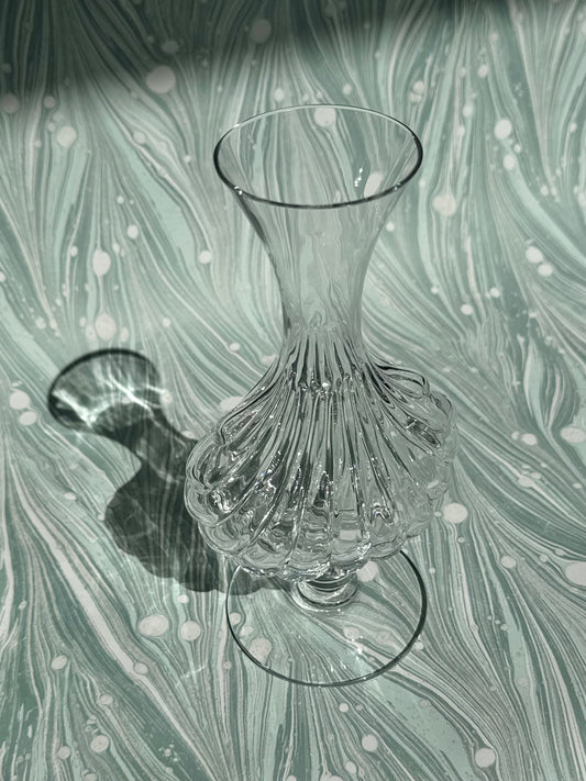 Baccarat Crystal Shell Vase