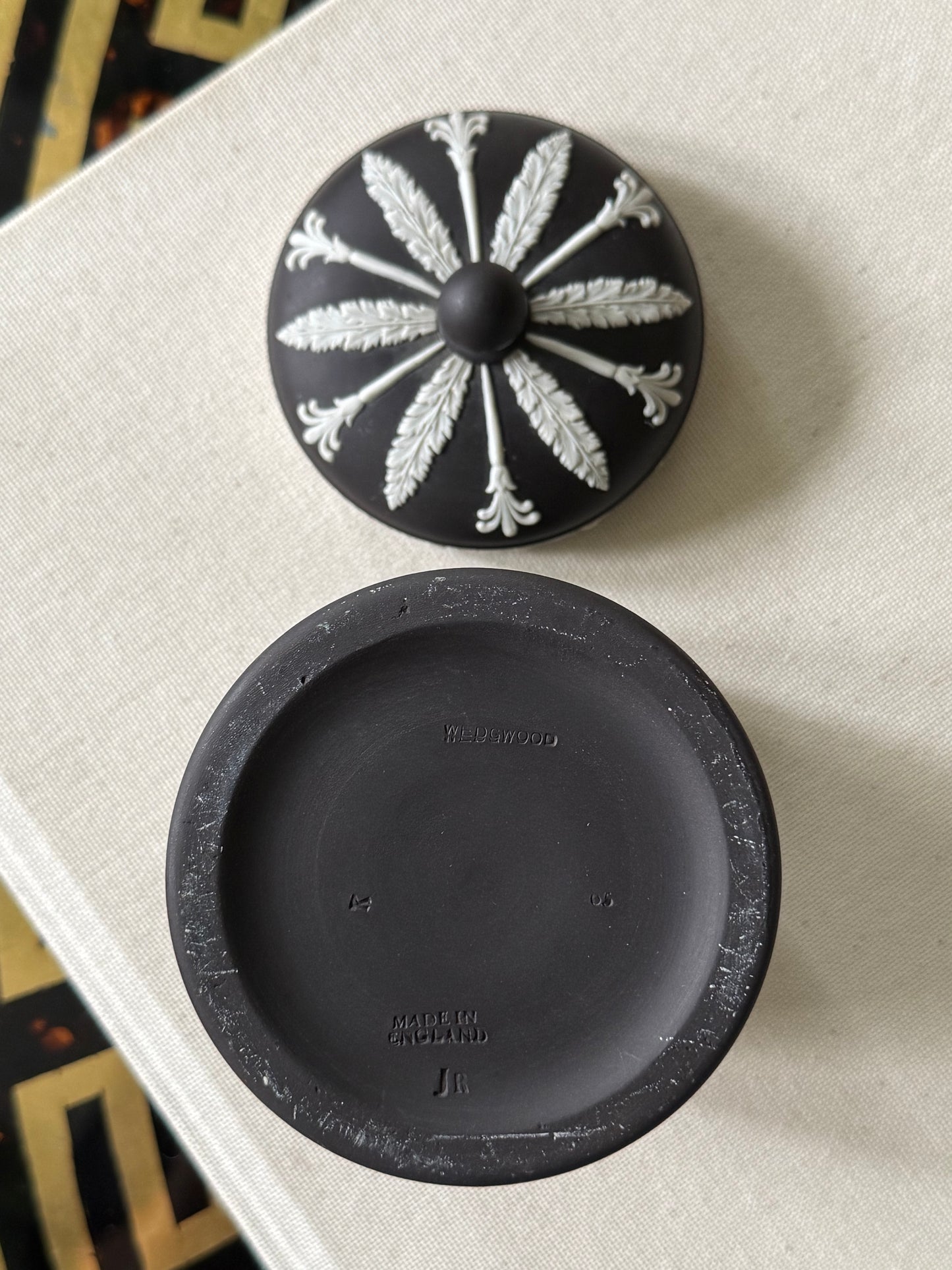 Wedgwood Lidded Olympus Jar