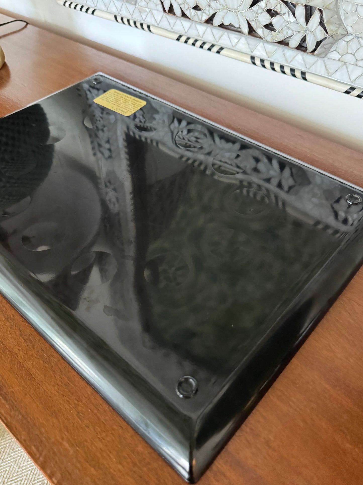 Vintage Couroc Zodiac Drinks Tray
