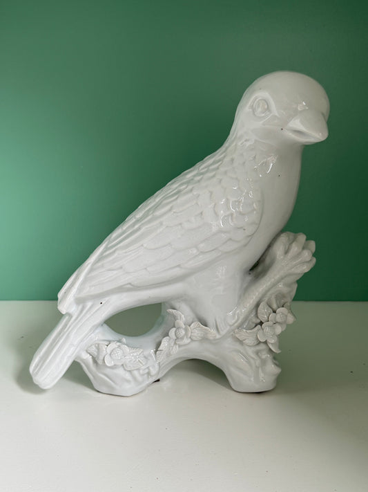 Pair of Blanc de Chine Birds