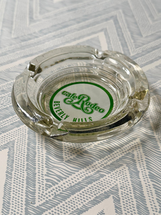 Vintage Café Rodeo Ashtray