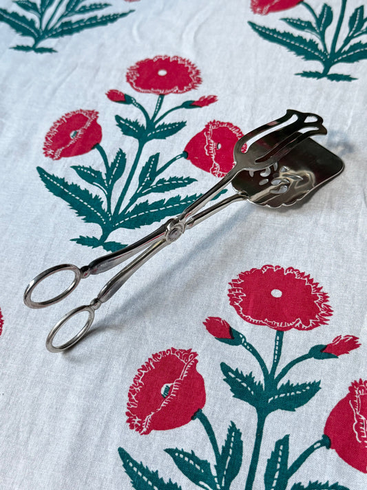 Silverplate Serving Tongs
