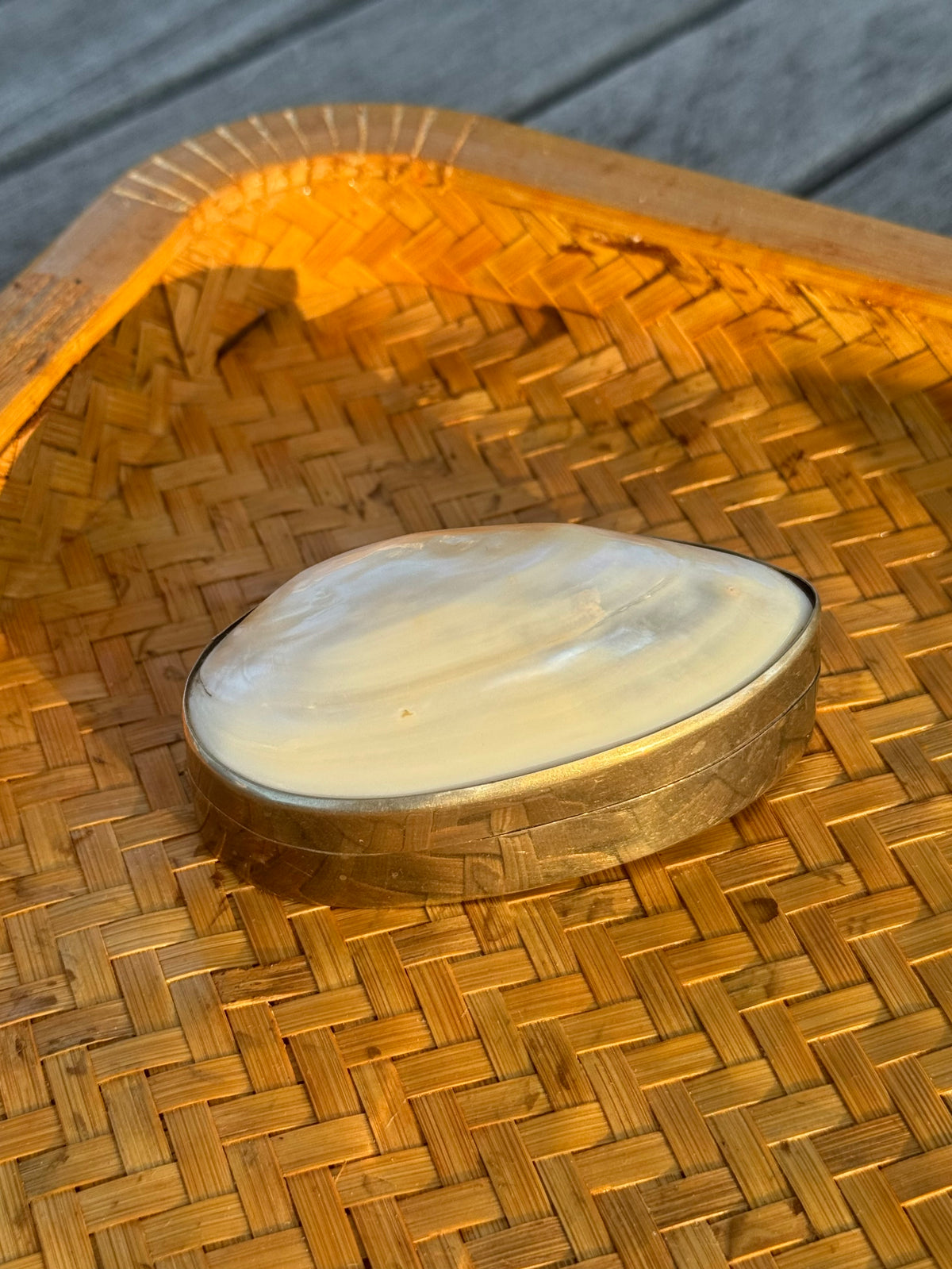 Pearlescent Shell Box