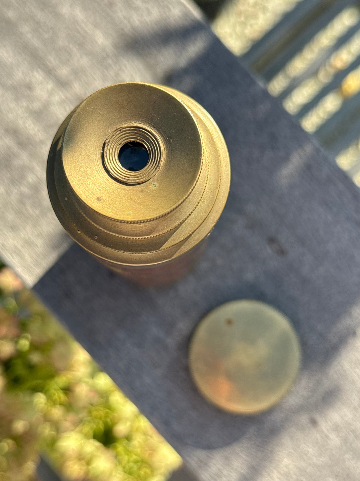 Vintage Brass Telescope