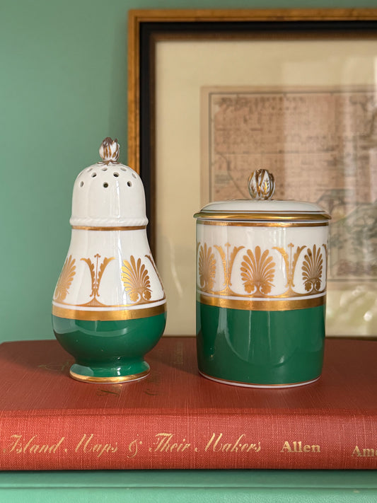 Ginori Green Pompei Set