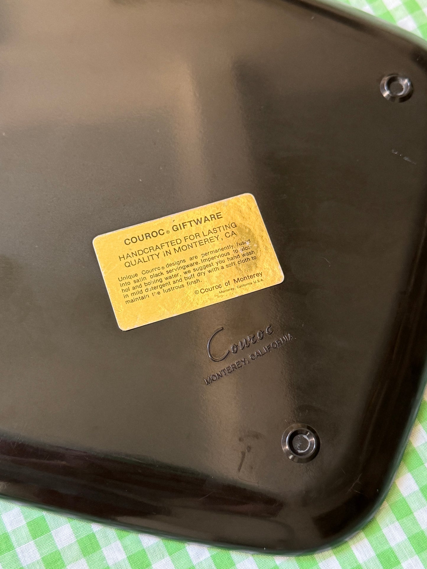 Midcentury Tennis Tray