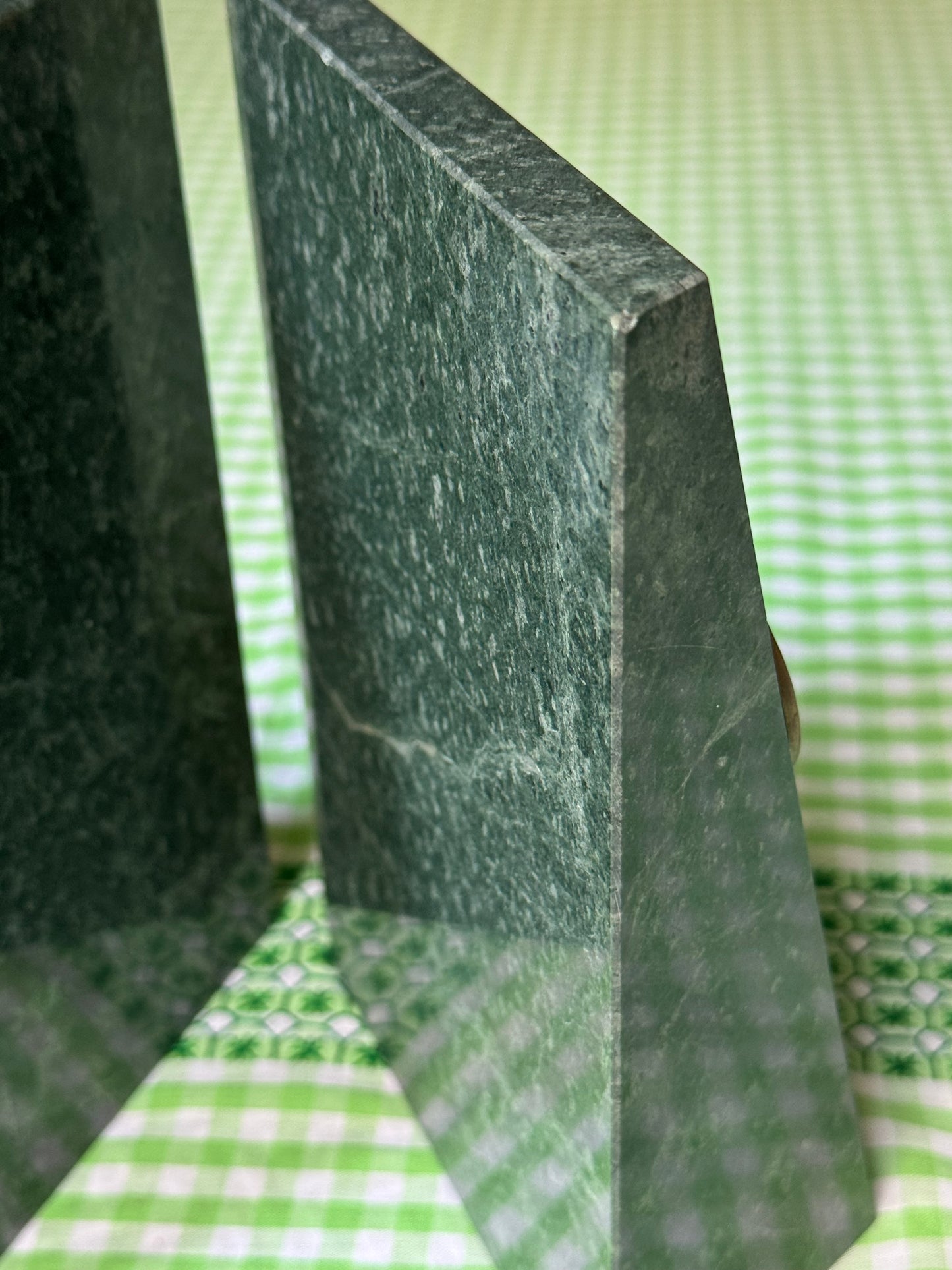 Marble Tennis Bookends