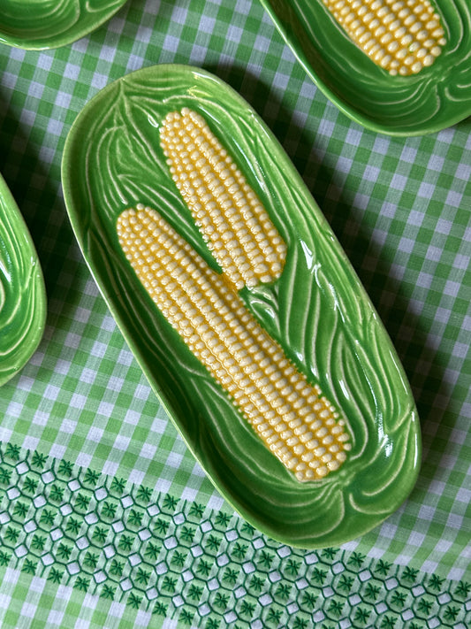 Midcentury Corn Plates