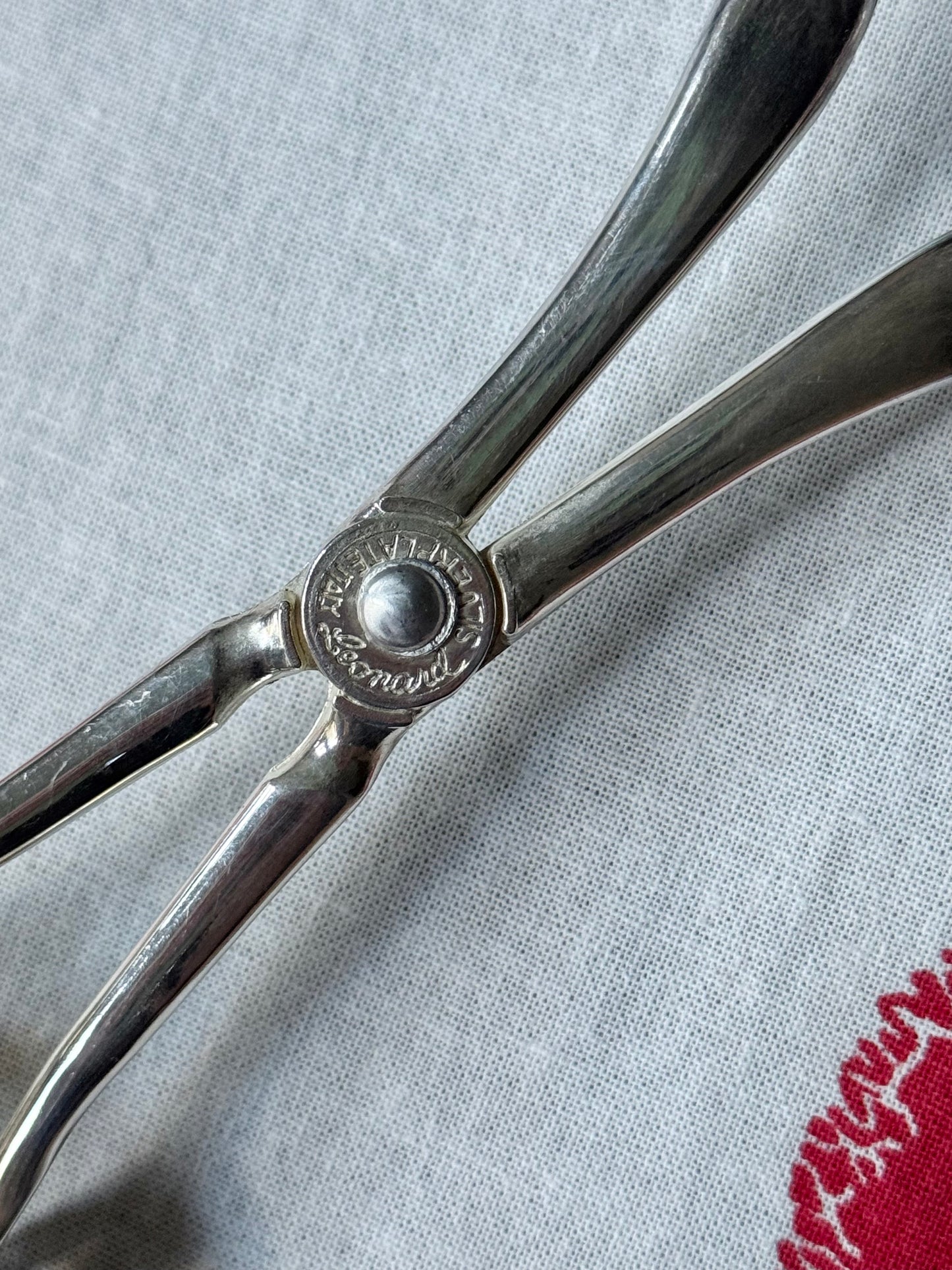 Silverplate Serving Tongs
