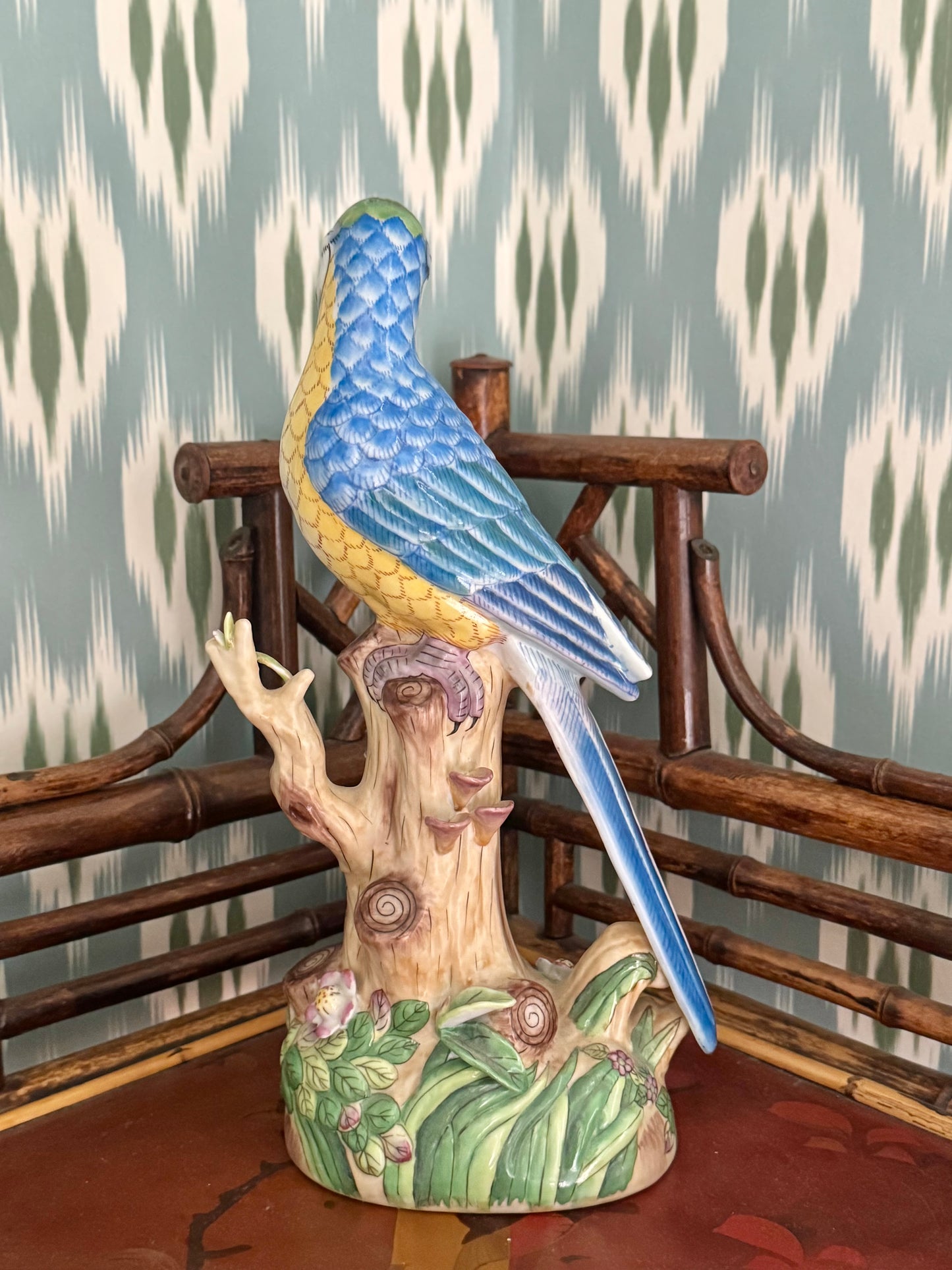 Pair of Vintage Chinoiserie Birds