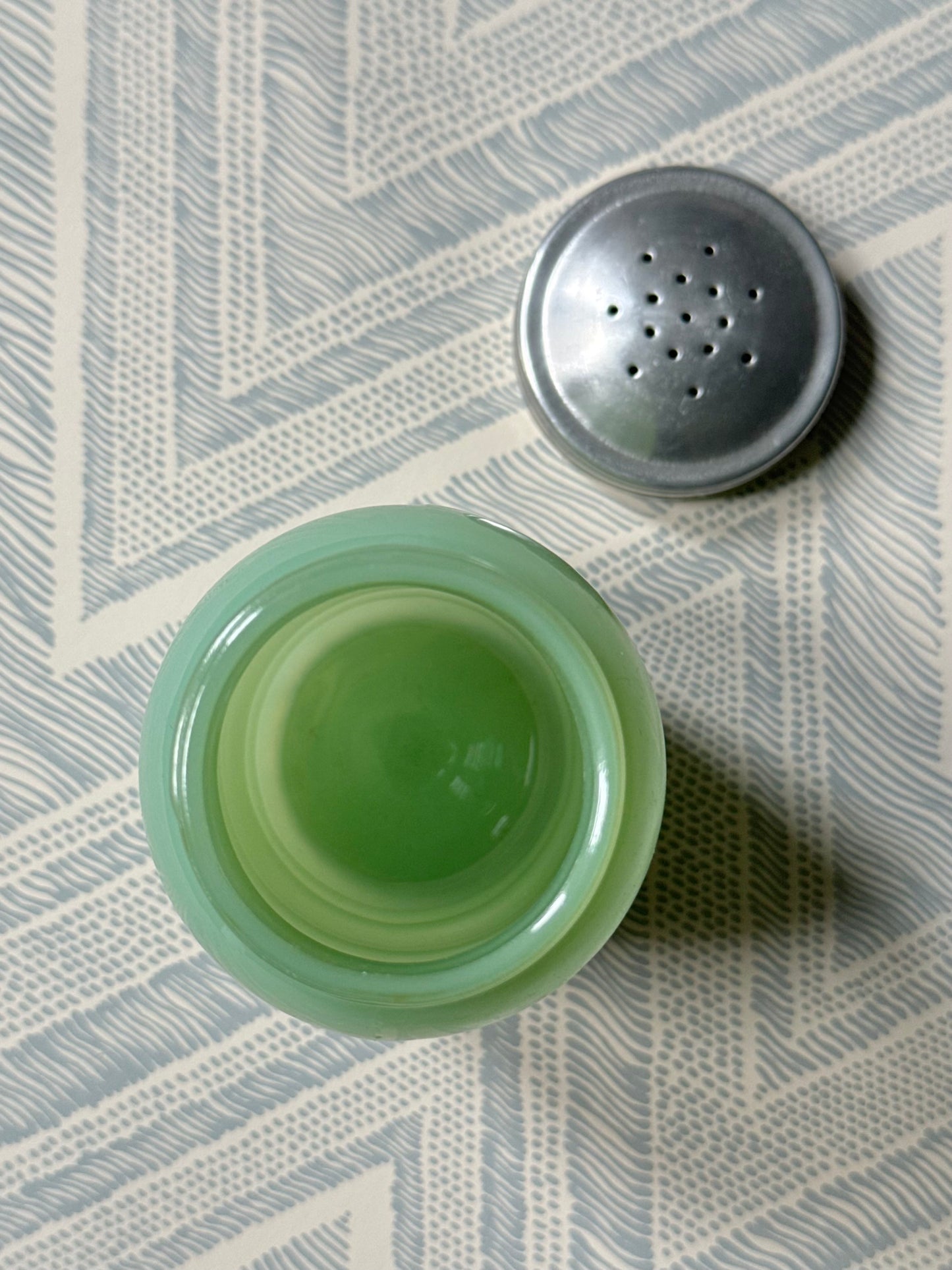 Jadeite Sugar Shaker