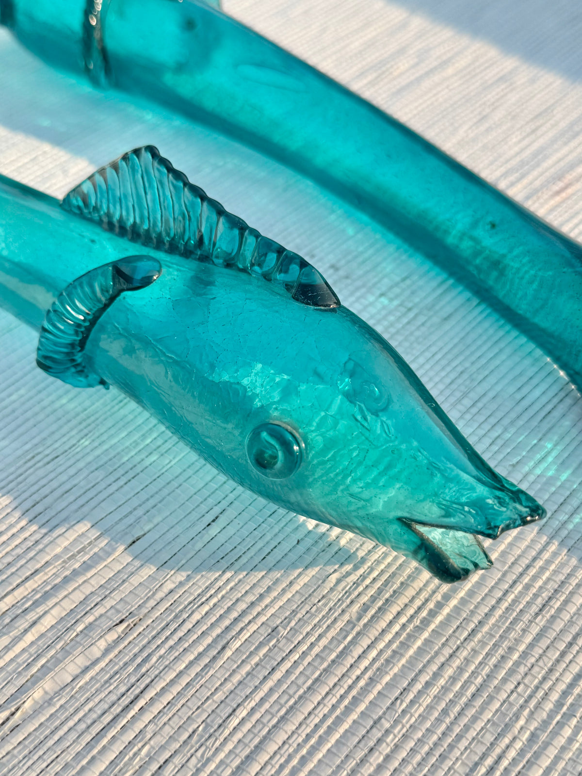 Pair of Handblown Glass Fish