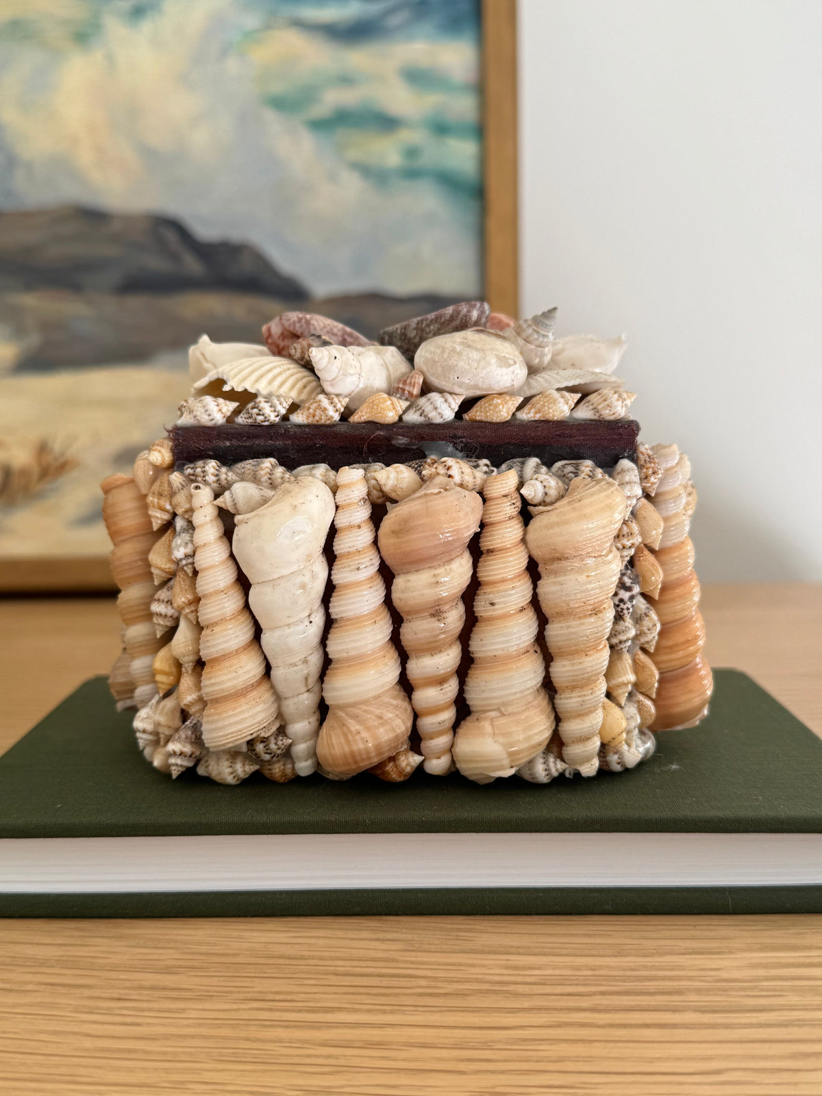 Vintage Sea Shell Box