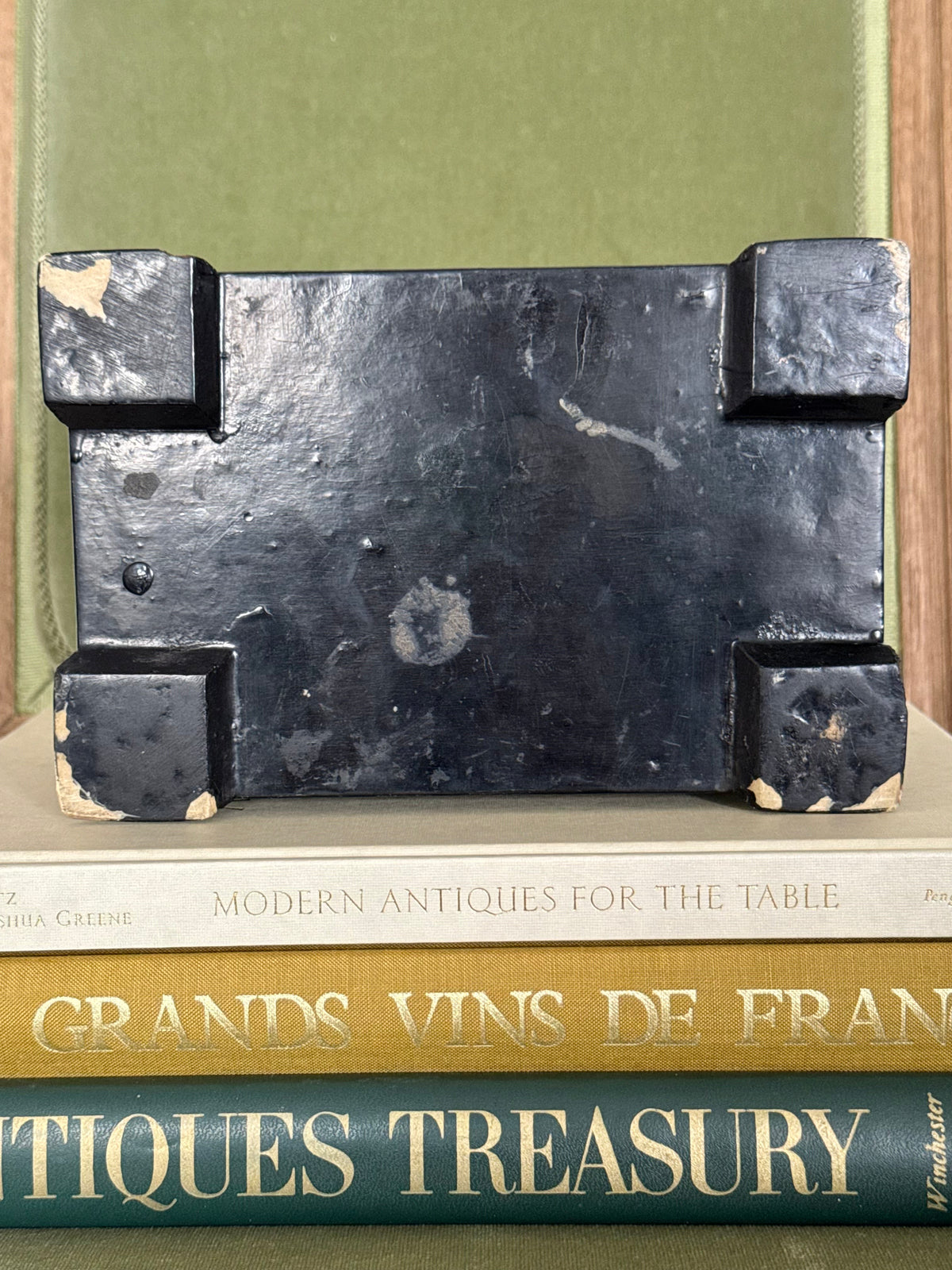 Antique Victorian Papier Mâché Box