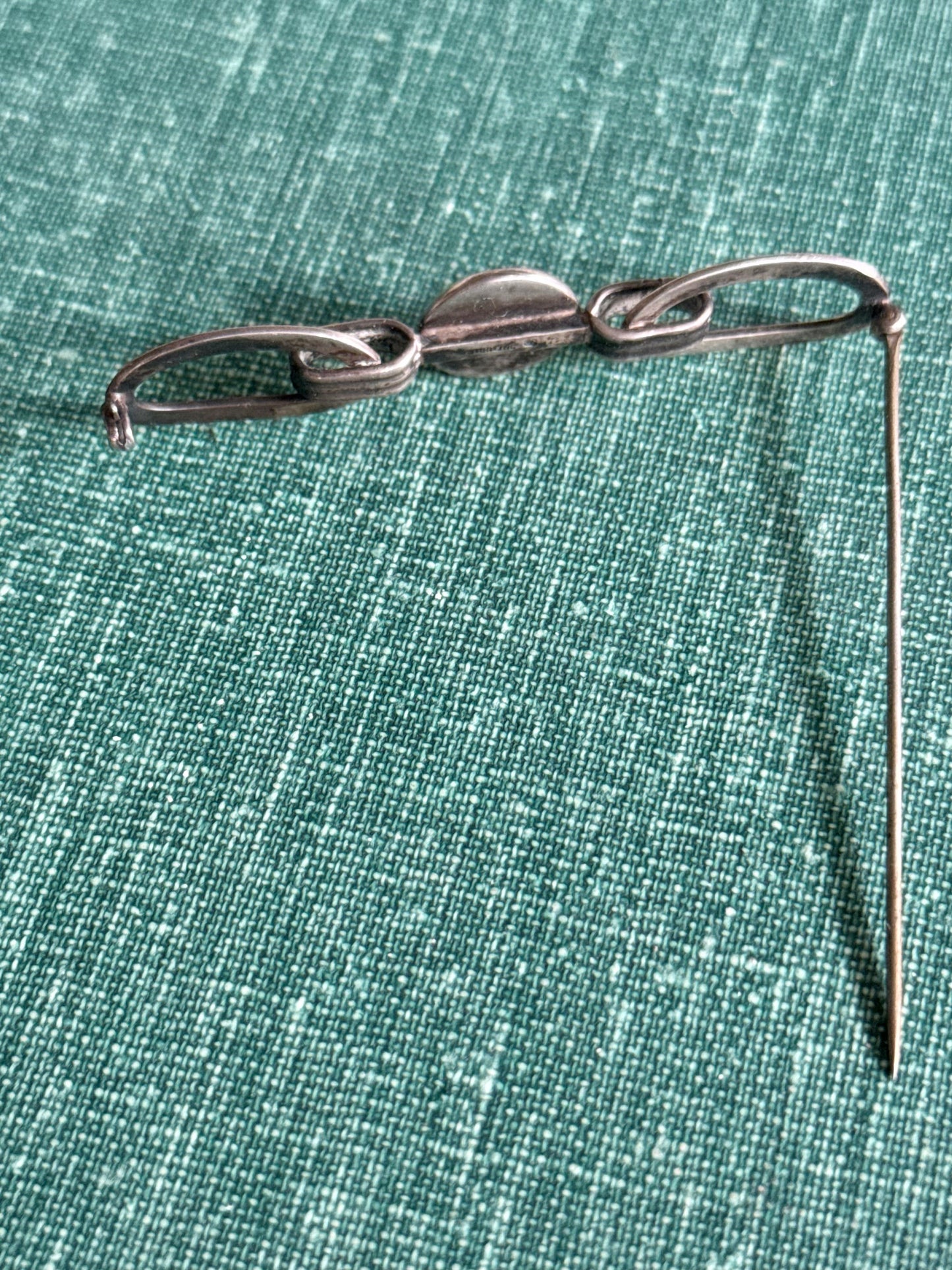 Sterling Golfer Tie Bar