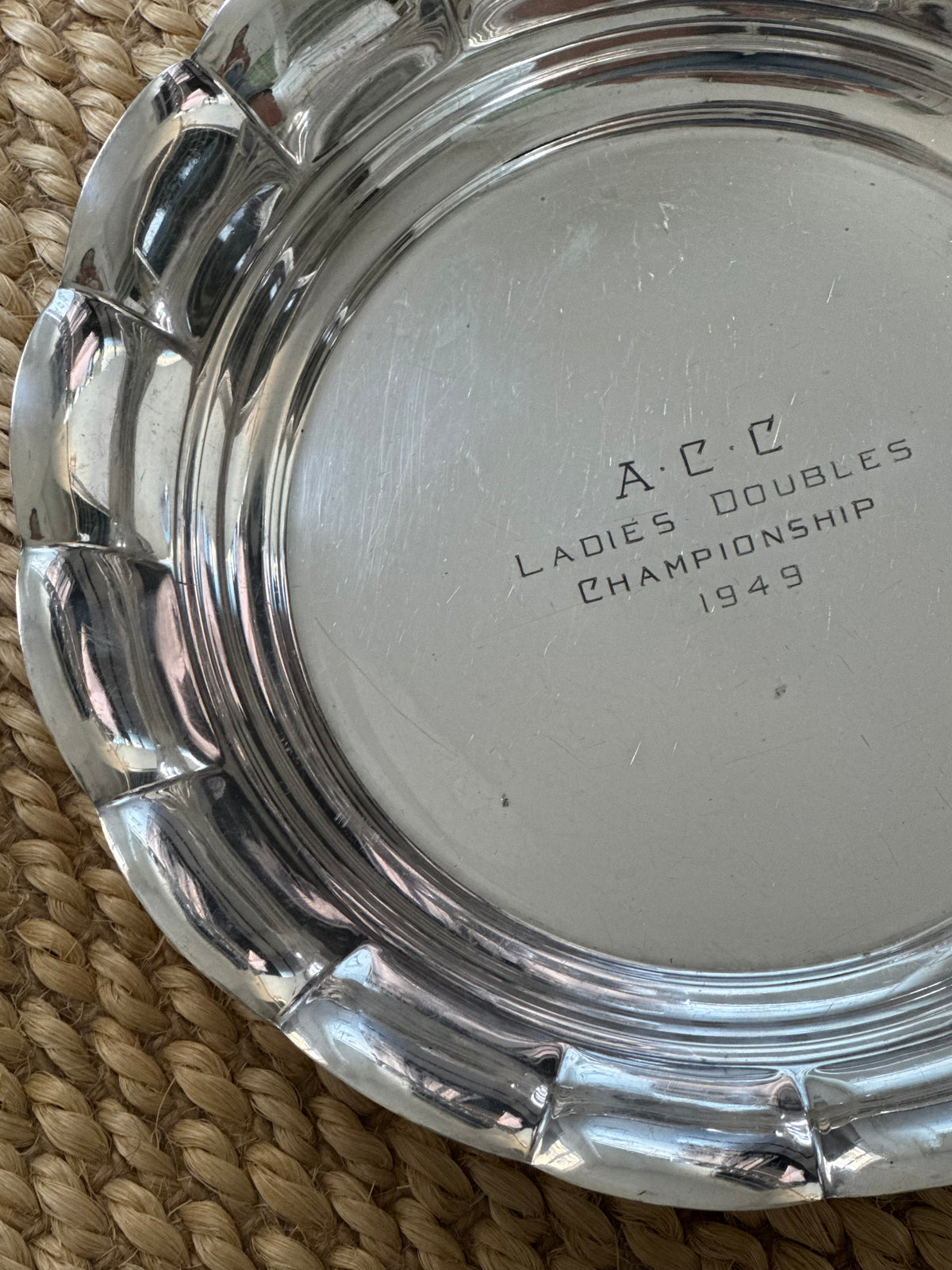 ‘Ladies Doubles’ Tennis Tray