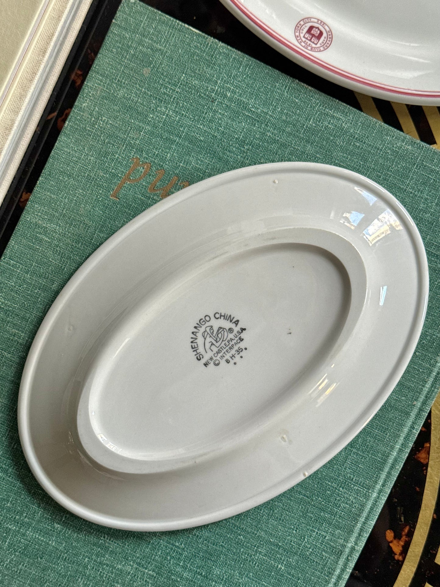 Harvard Club Plate #2