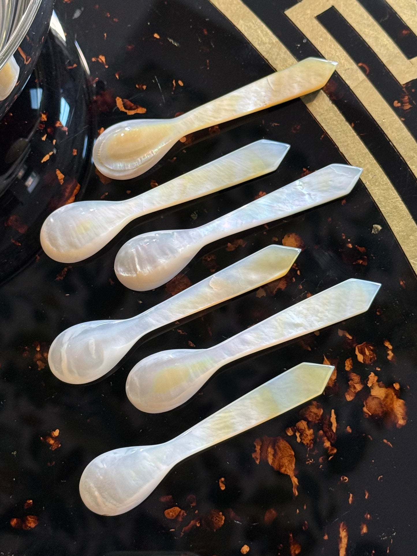 Mother of Pearl Caviar Spoons