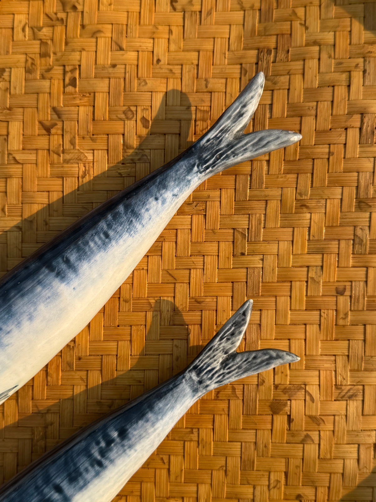 Pair of Ceramic Sardines