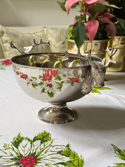 Medium Stag’s Head Bowl #1