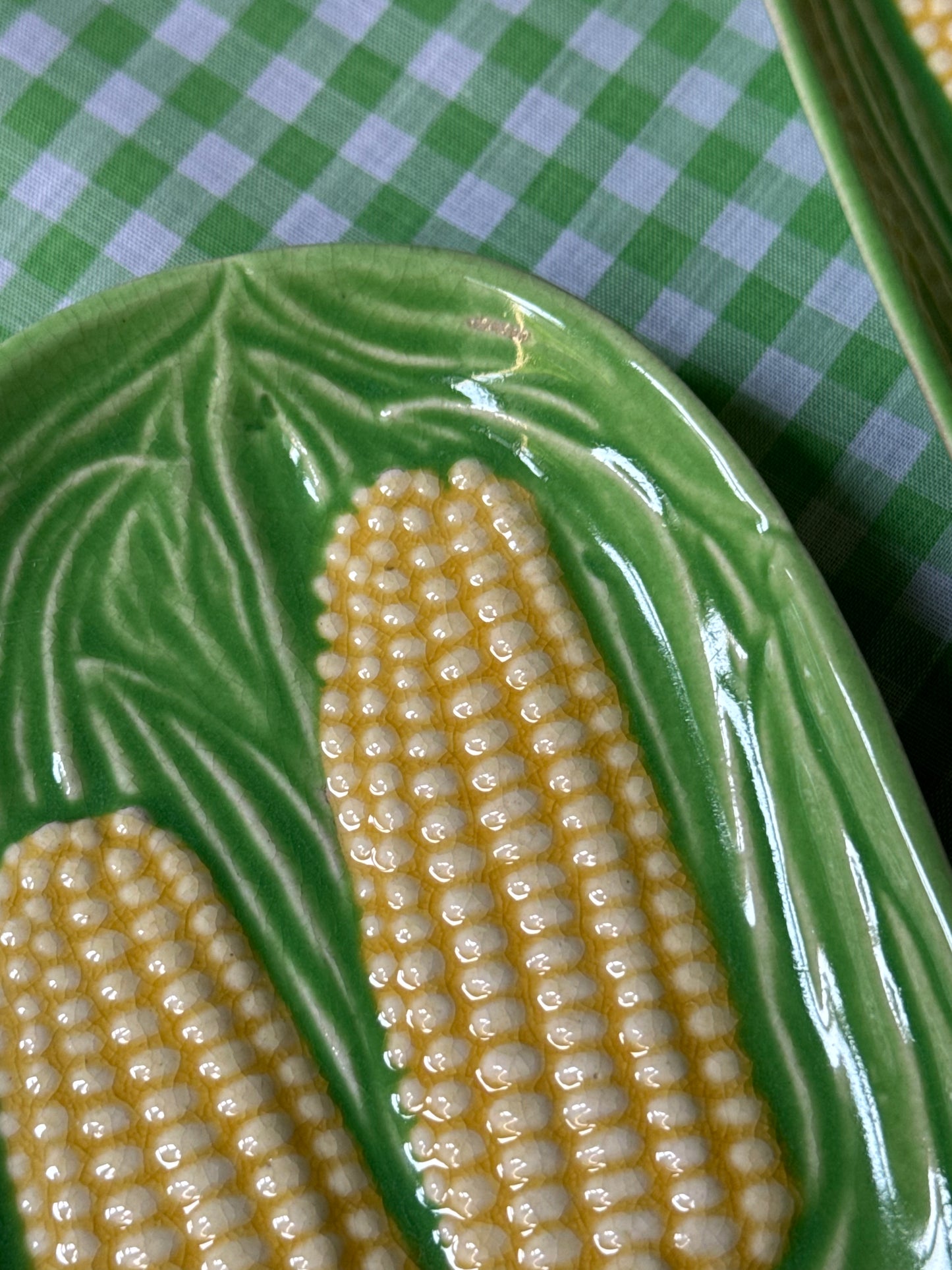 Midcentury Corn Plates