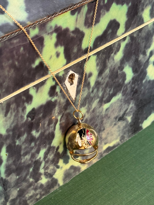 Vintage Football Helmet Charm - Washington Commanders