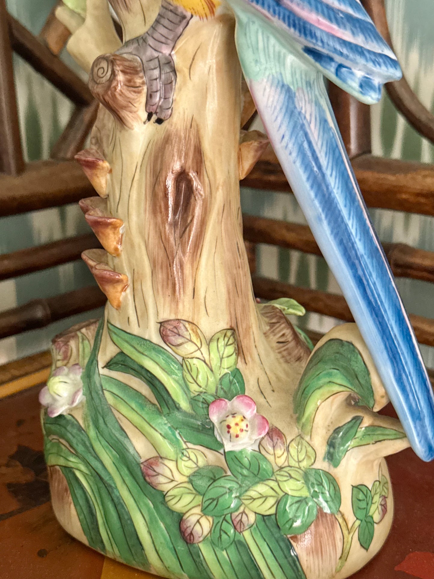 Pair of Vintage Chinoiserie Birds