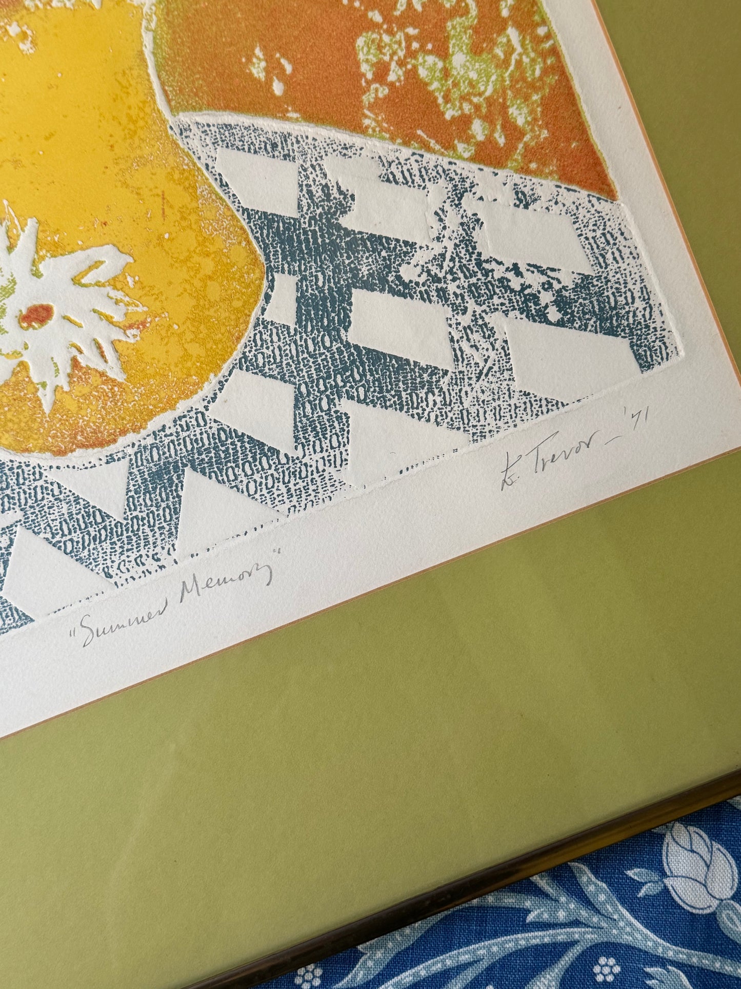 “Summer Memory” Signed Still Life