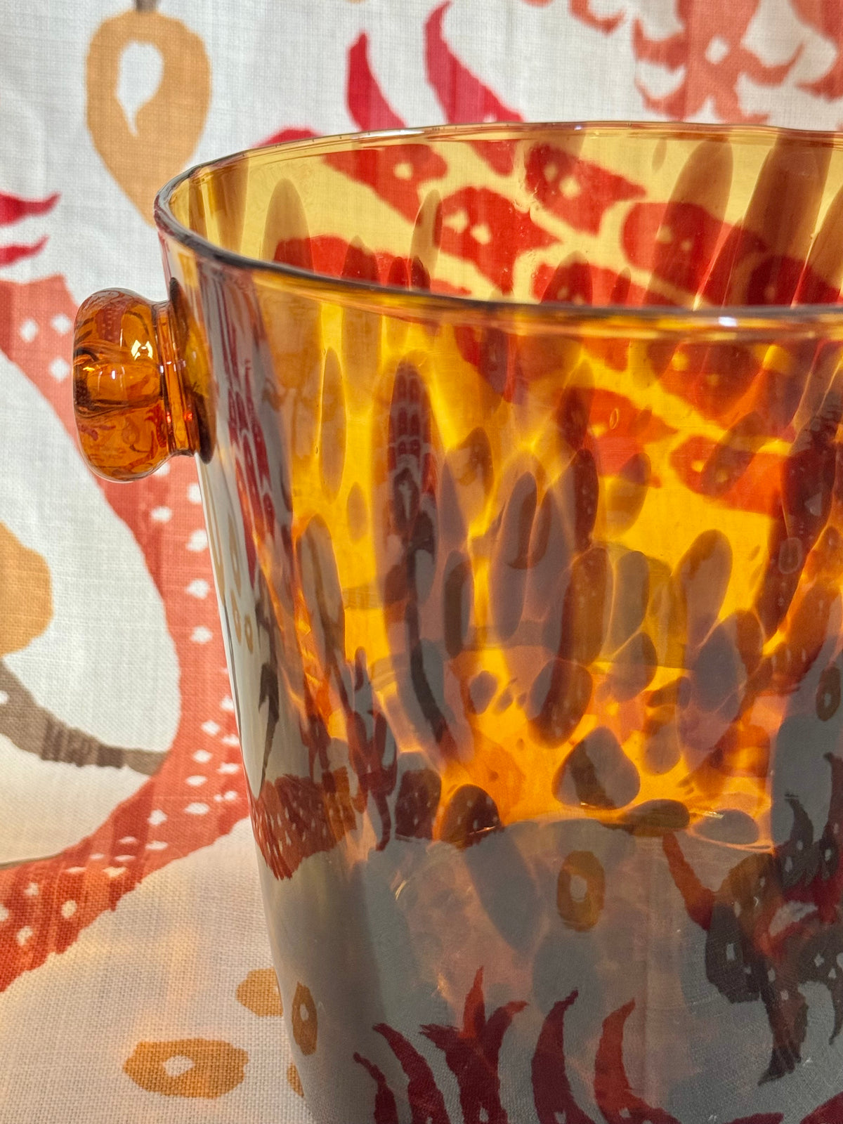 Tortoise Glass Ice Bucket