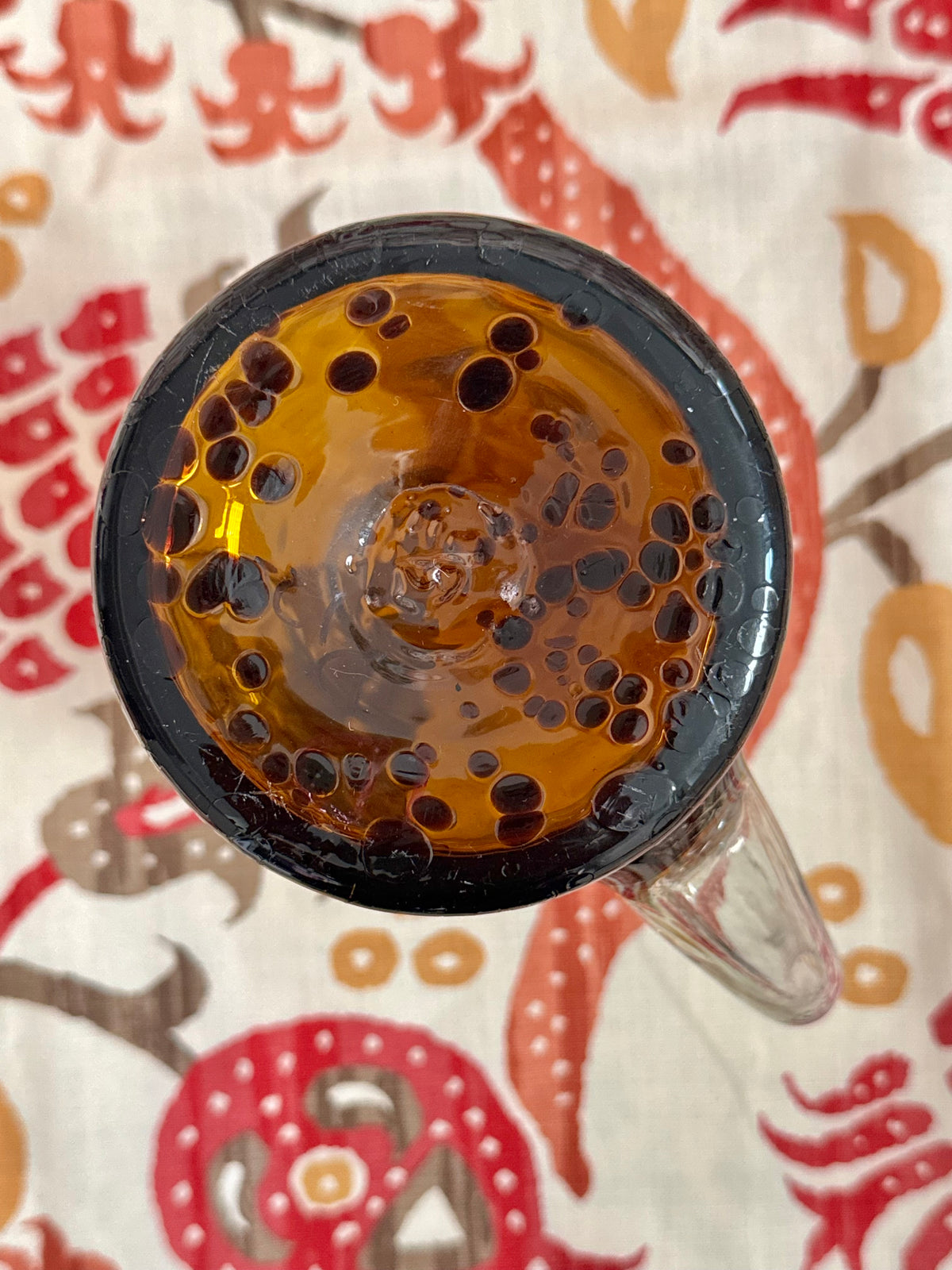 Handblown Glass Pitcher
