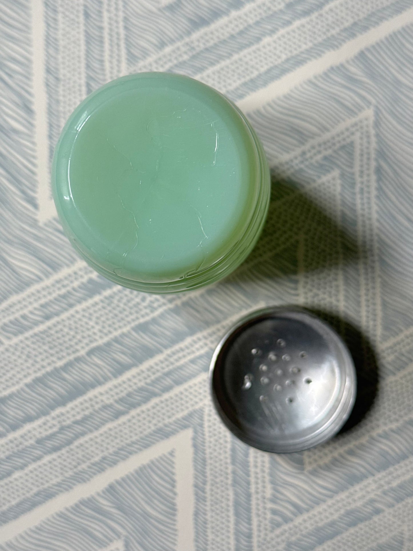 Jadeite Sugar Shaker