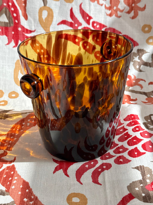 Tortoise Glass Ice Bucket