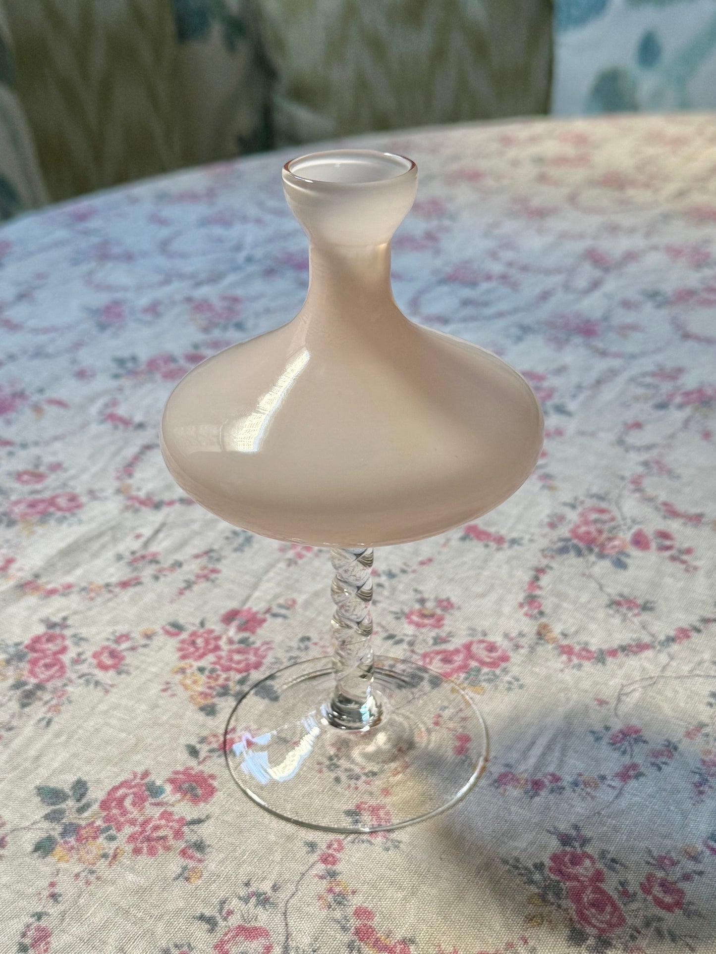 Midcentury Italian Glass Bud Vase