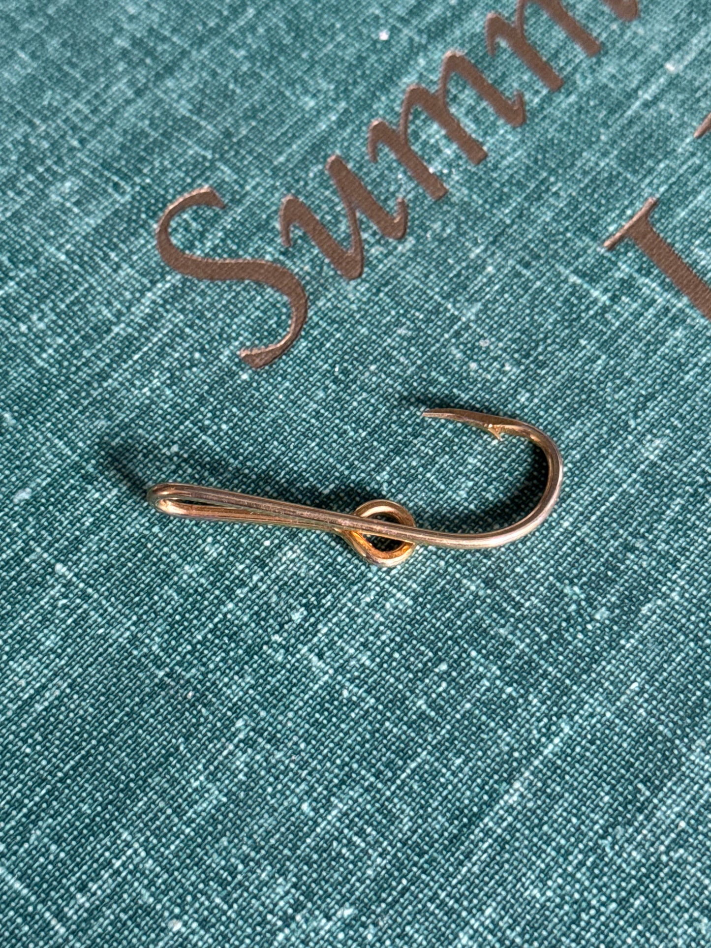 Fish Hook Hat Clip