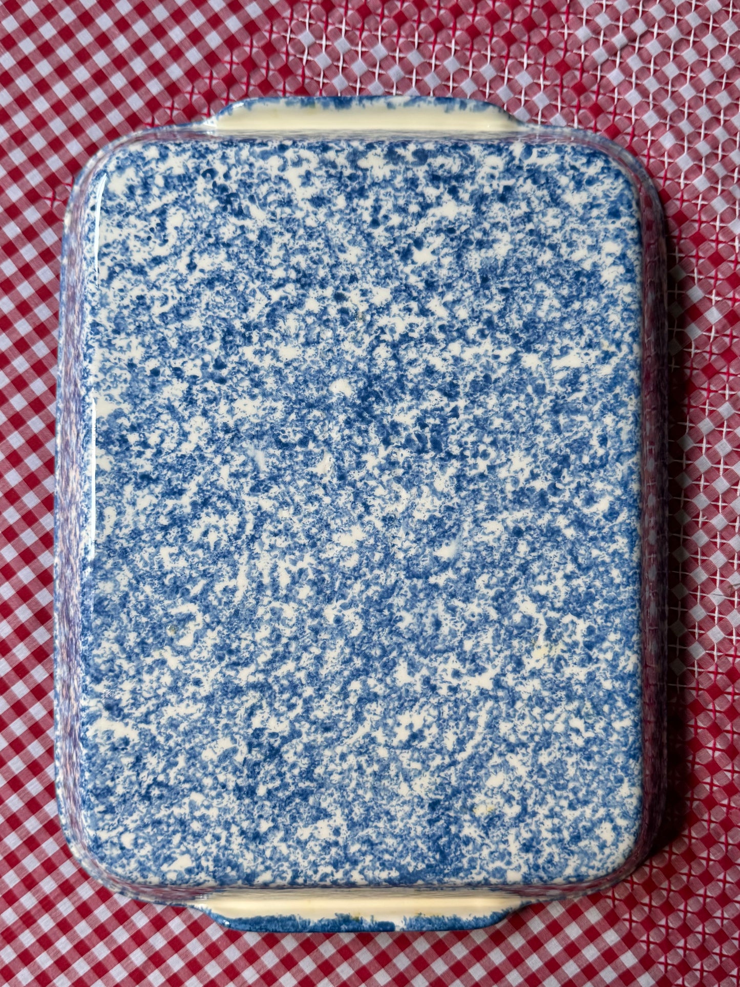Spongeware Casserole Dish