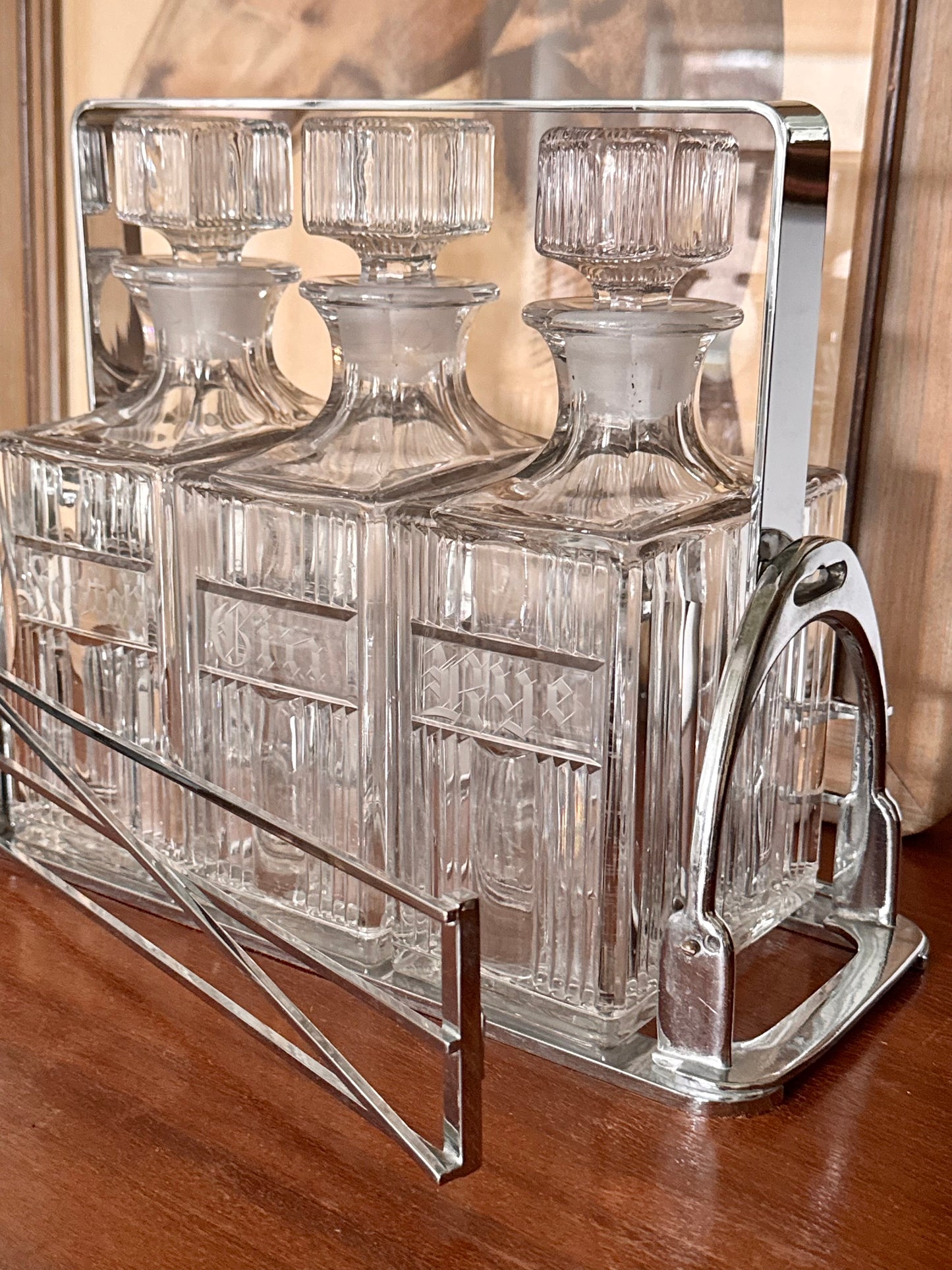 Art Deco Equestrian Spirit Set