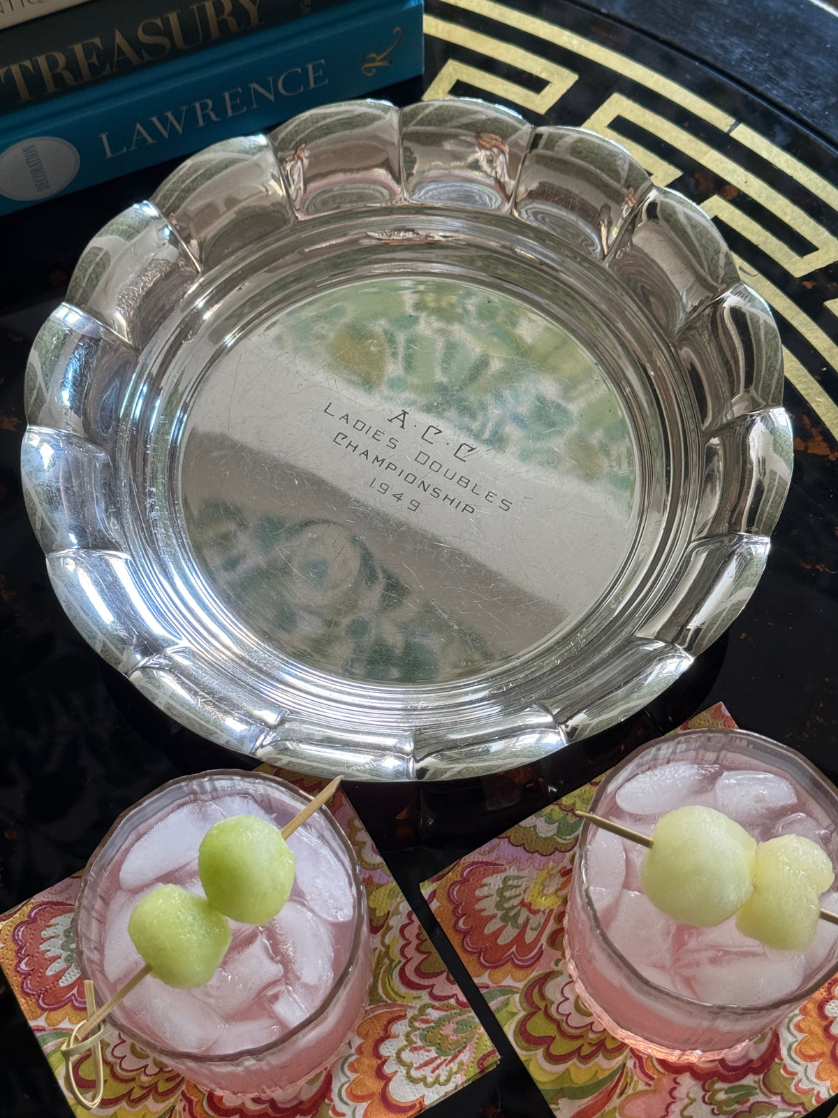 ‘Ladies Doubles’ Tennis Tray