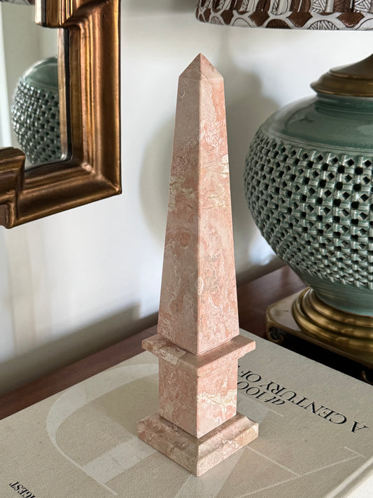 Pink Marble Obelisk