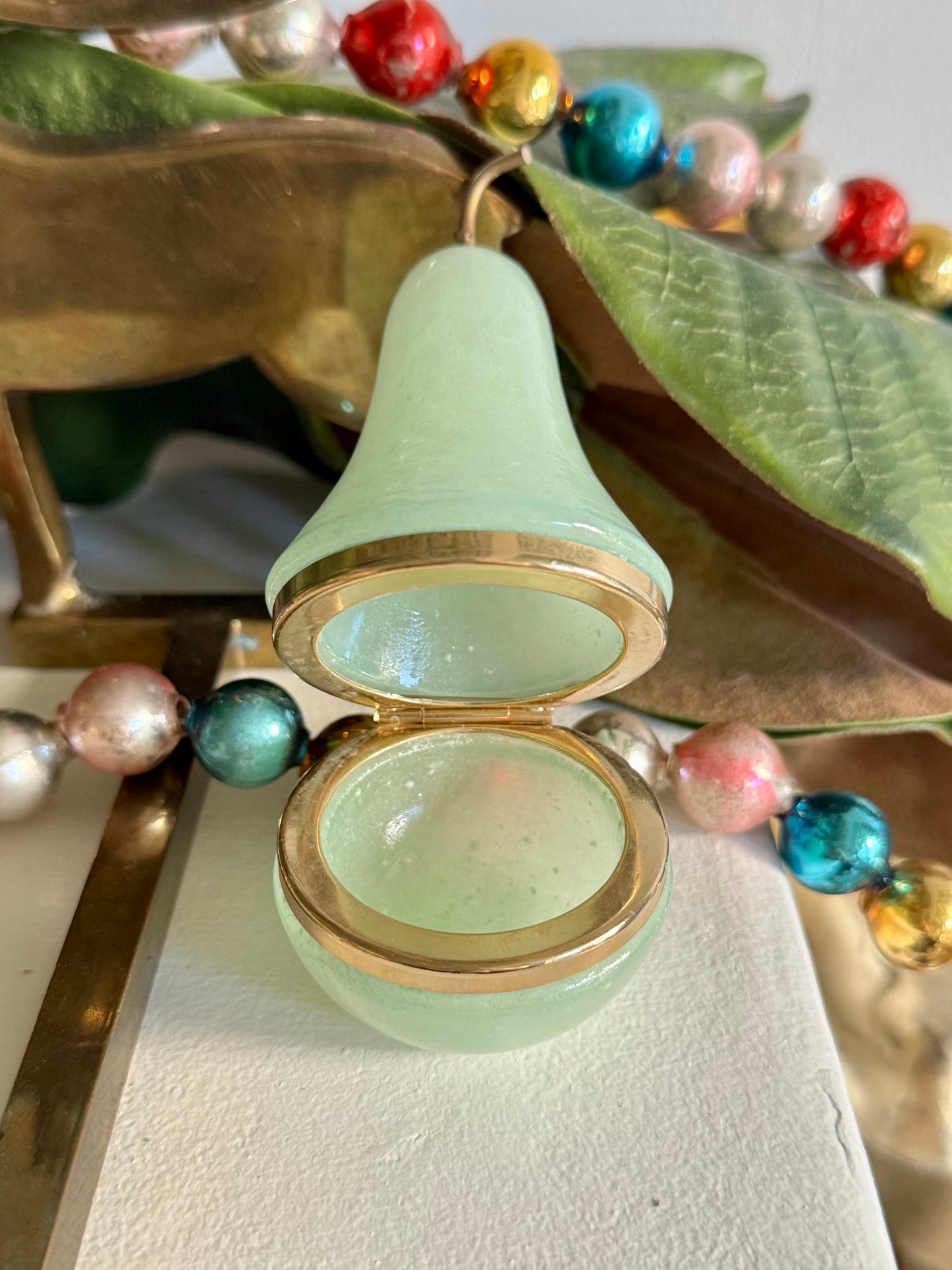 Italian Alabaster Pear Box