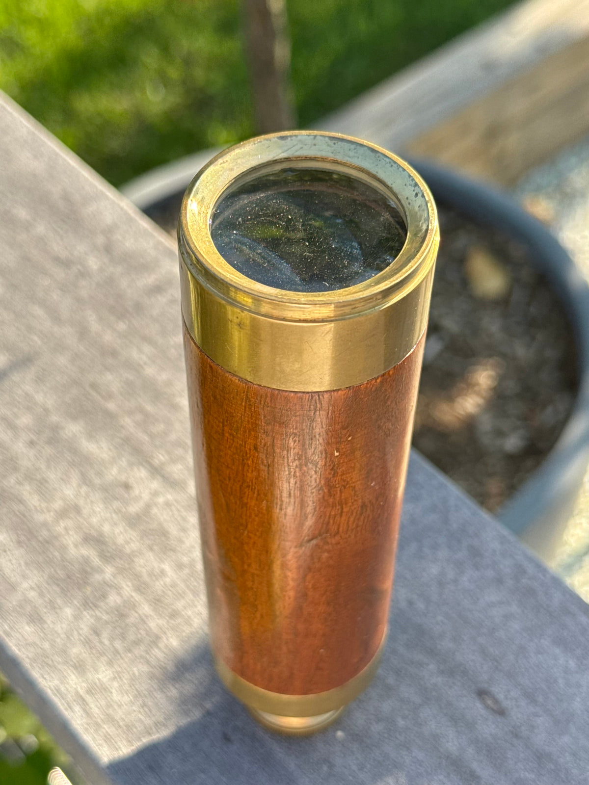 Vintage Brass Telescope