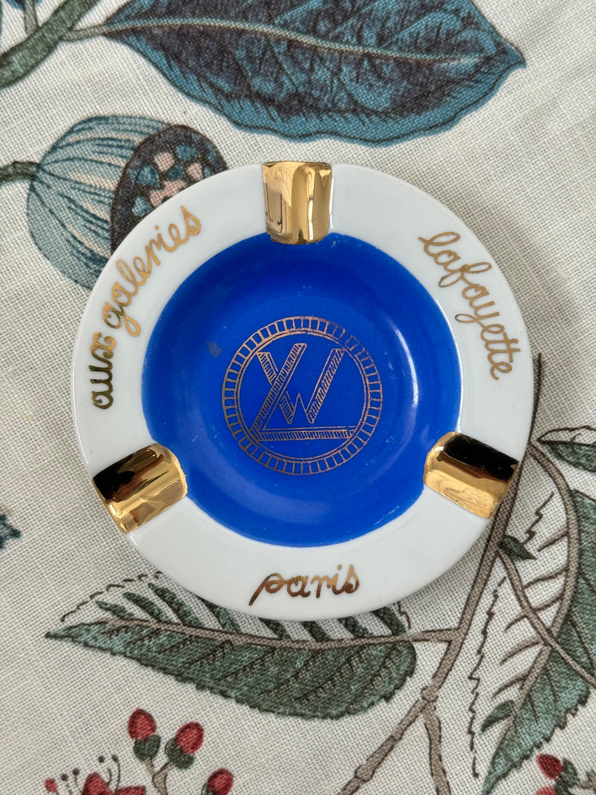Vintage Ashtray: Galeries Lafayette