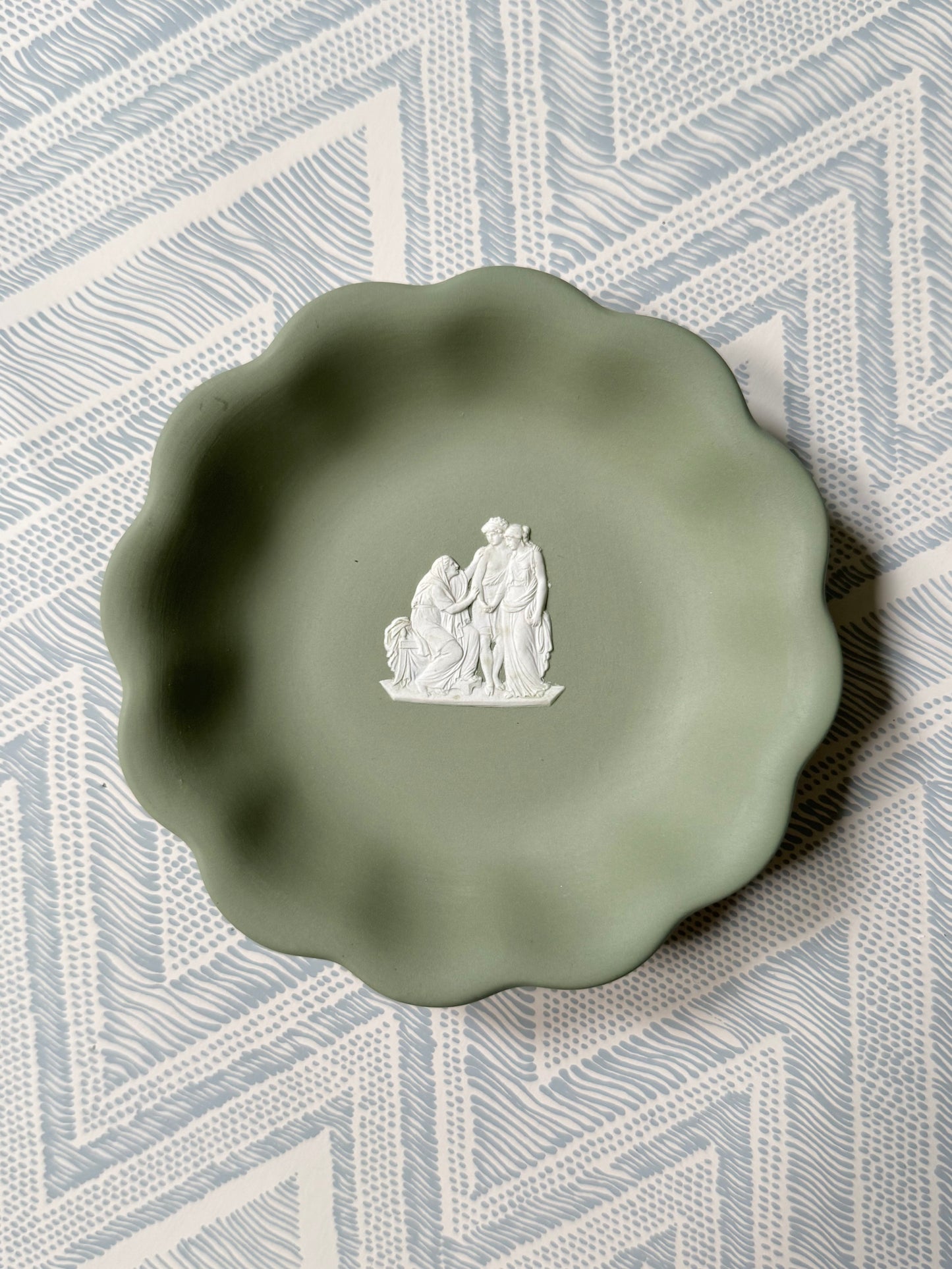 Green Wedgwood Dish