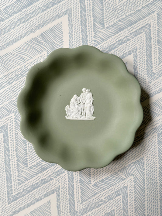 Green Wedgwood Dish