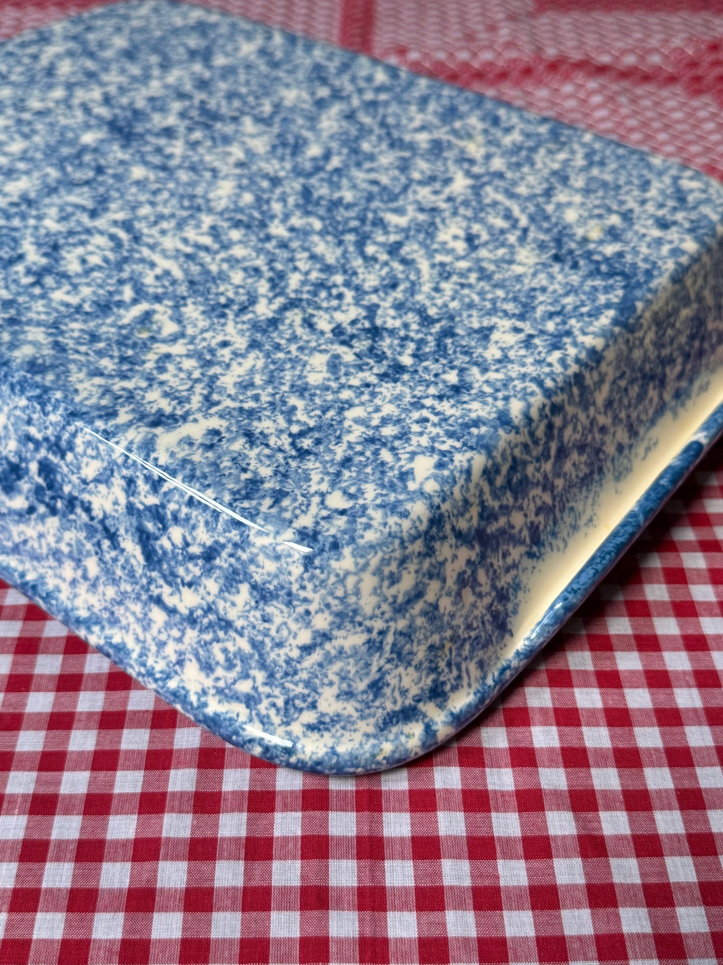 Spongeware Casserole Dish